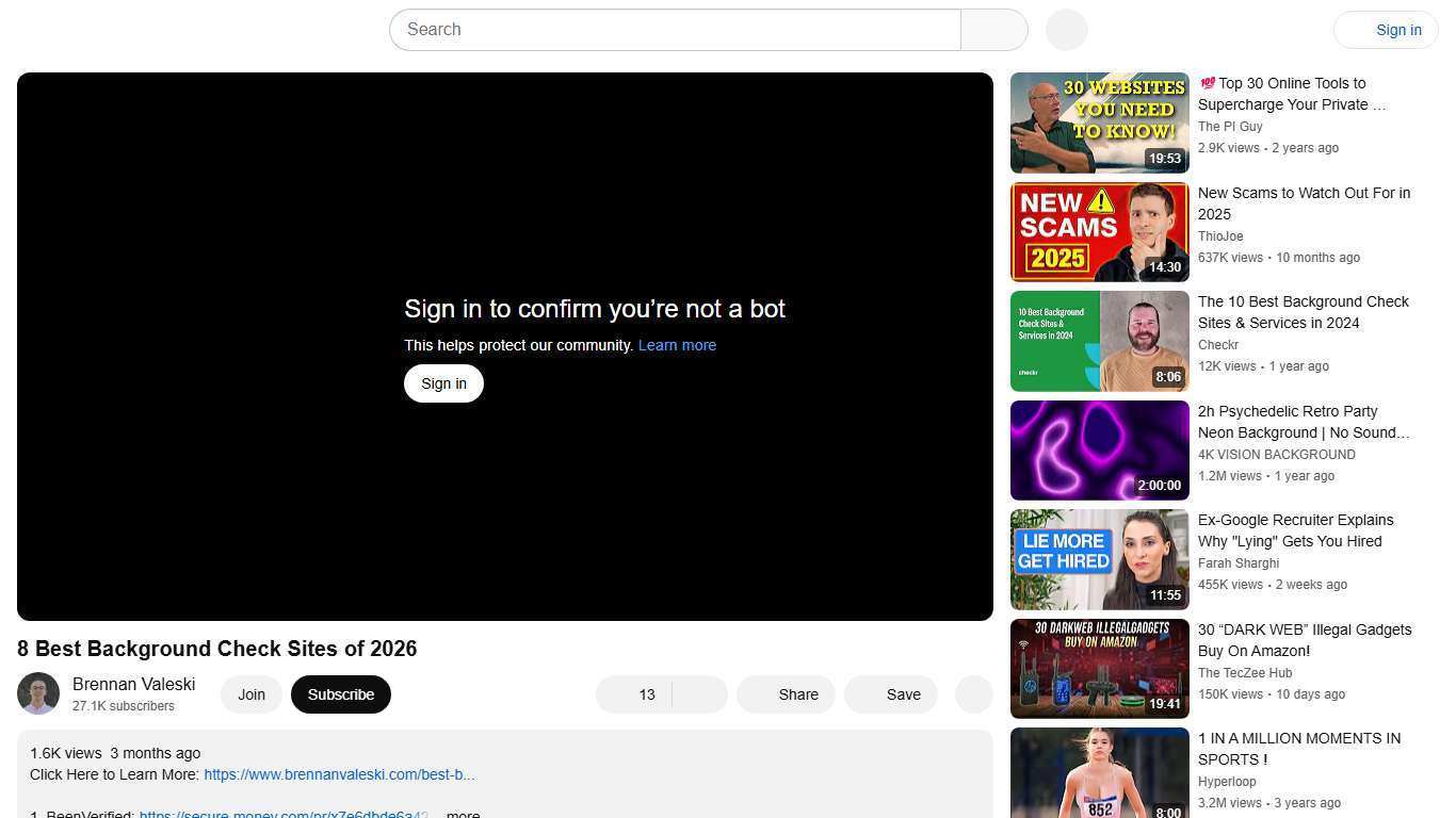 8 Best Background Check Sites of 2026 - YouTube